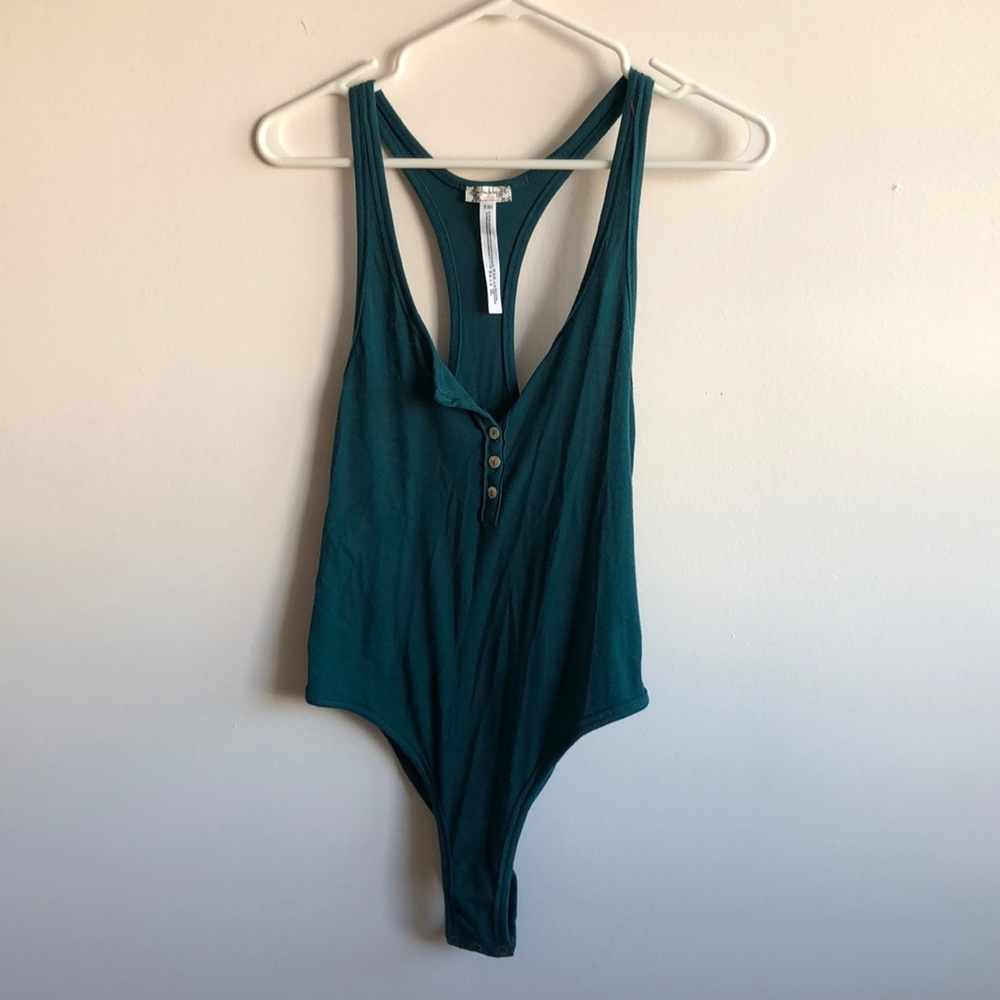 free people racer back bodysuit